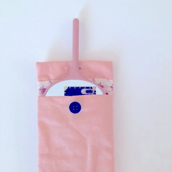 New Authentic Gucci 🩷Handheld Mirror/W Mirror Pouch Case GWP/VIP - Picture 3 of 8